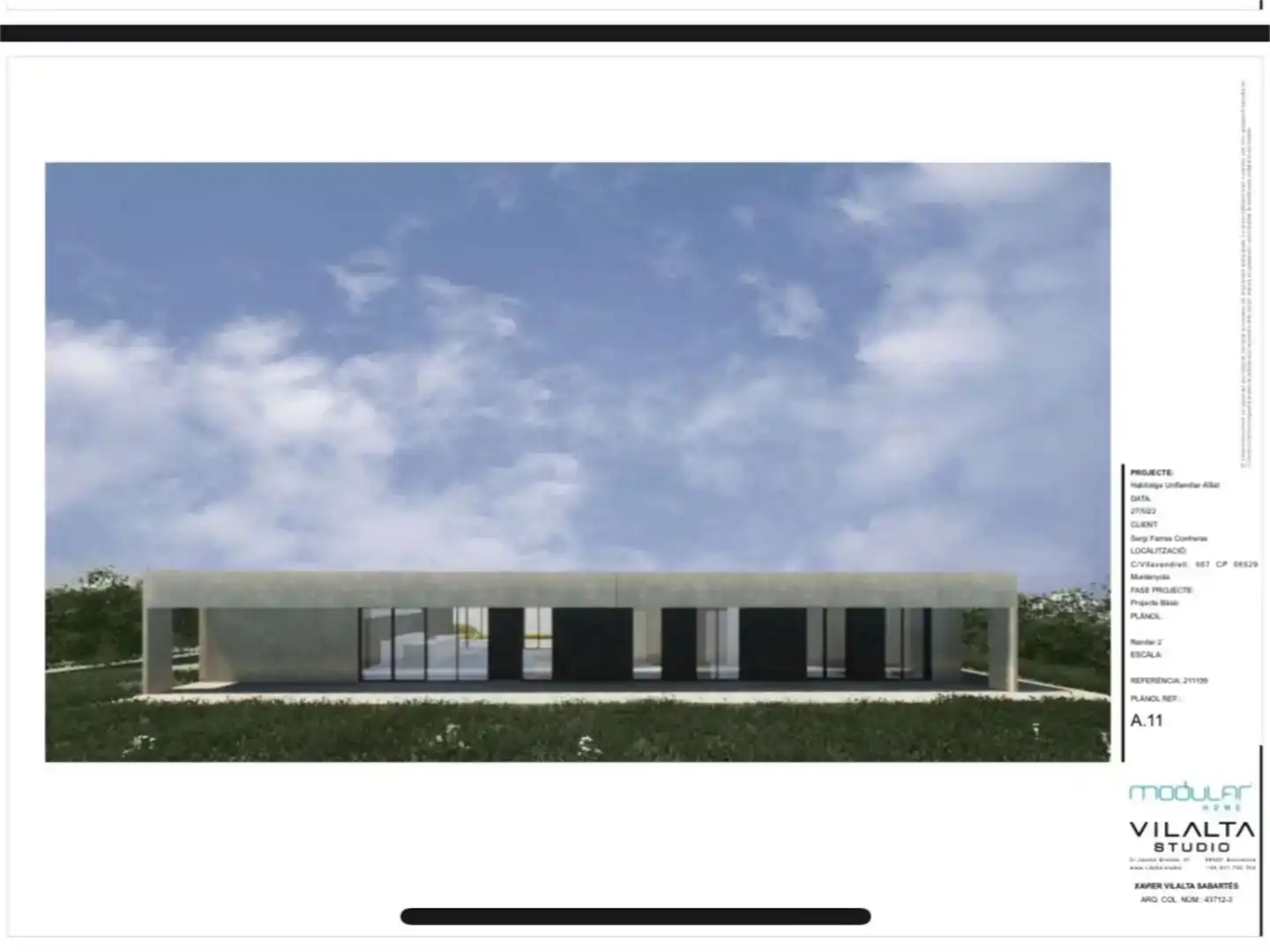 Exterior view of Land for sale in Sant Cugat del Vallès