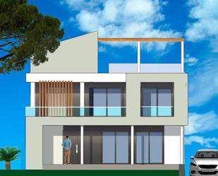 Vista exterior de Casa o xalet en venda en Calafell amb Aire condicionat, Calefacció i Jardí privat