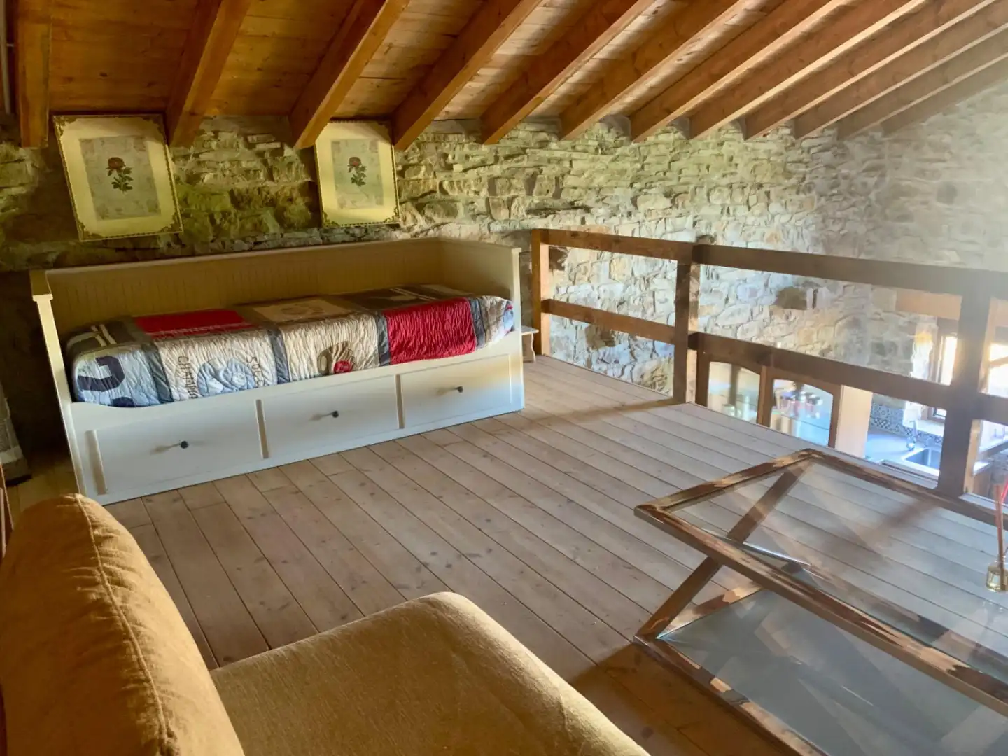 Terraza de Casa o chalet en venta en San Roque de Riomiera con Jardín privado