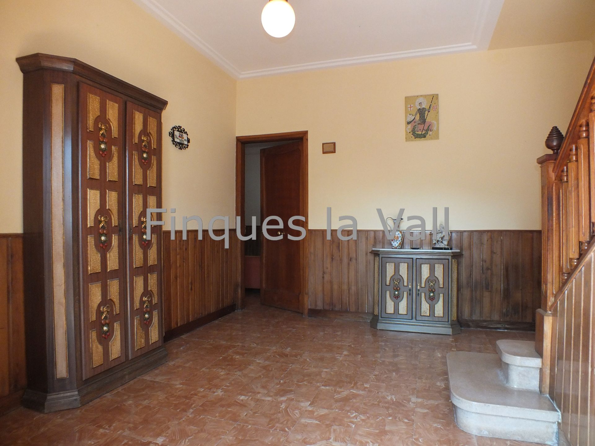 Sala d'estar de Pis en venda en Sant Hilari Sacalm amb Forn