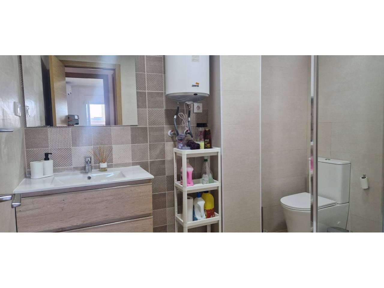Bathroom of Flat to rent in Málaga Capital  with Air Conditioner, Heating and Terrace
