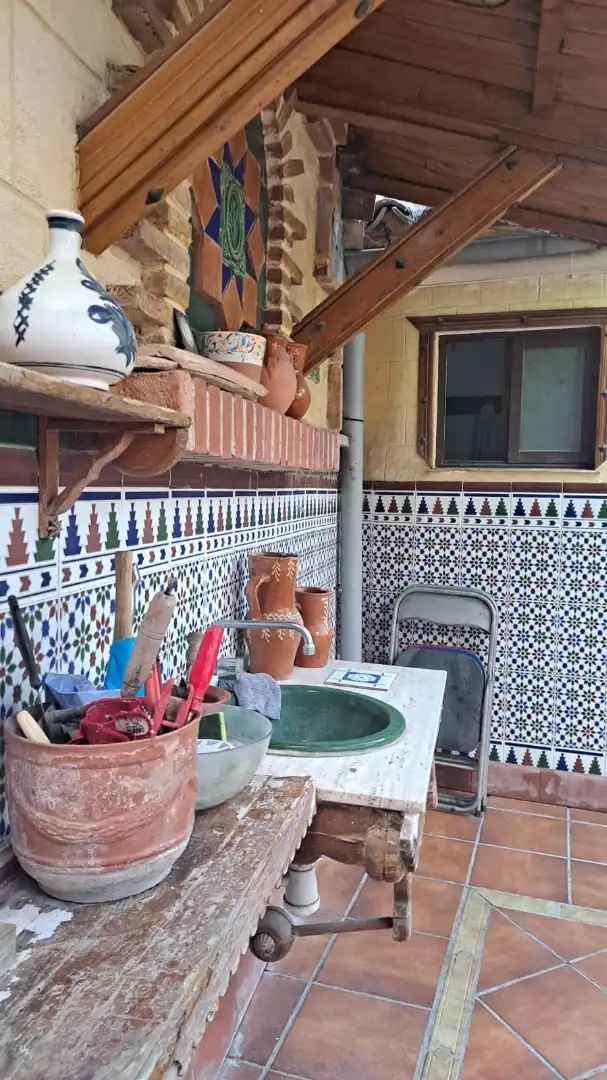 Garden of Houses for sale in Úbeda  with Private garden, Swimming Pool and Furnished