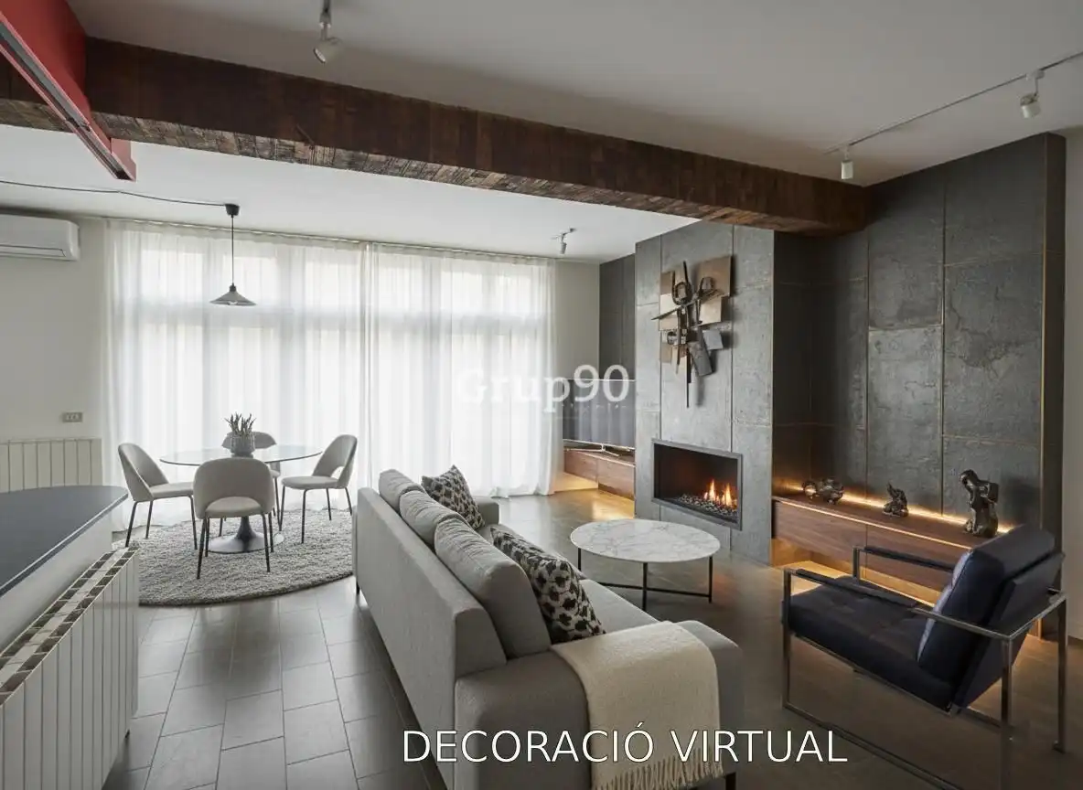 Sala de estar de Casa o chalet en venta en Artesa de Lleida con Aire acondicionado, Terraza y Trastero