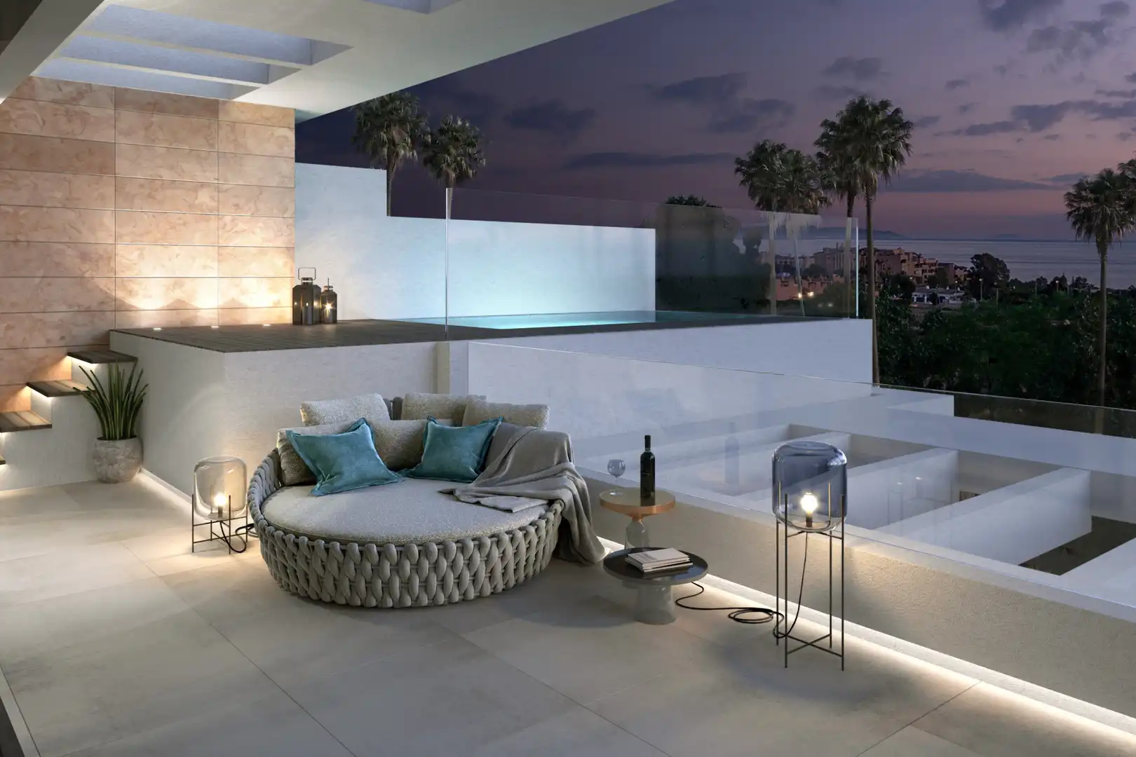 Terrace of Attic for sale in Estepona  with Air Conditioner, Heating and Terrace