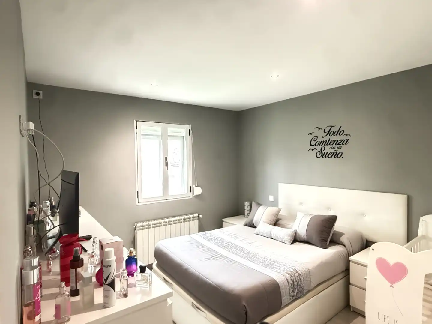 Bedroom of Flat for sale in Mejorada del Campo  with Air Conditioner, Heating and Furnished