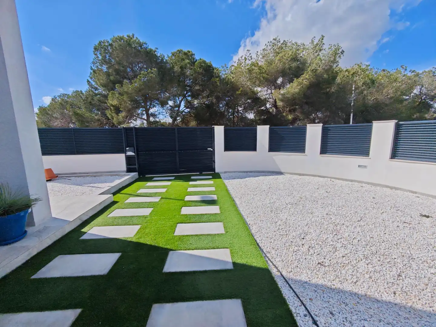 Jardín de Casa o chalet en venta en Pilar de la Horadada con Calefacción, Jardín privado y Terraza