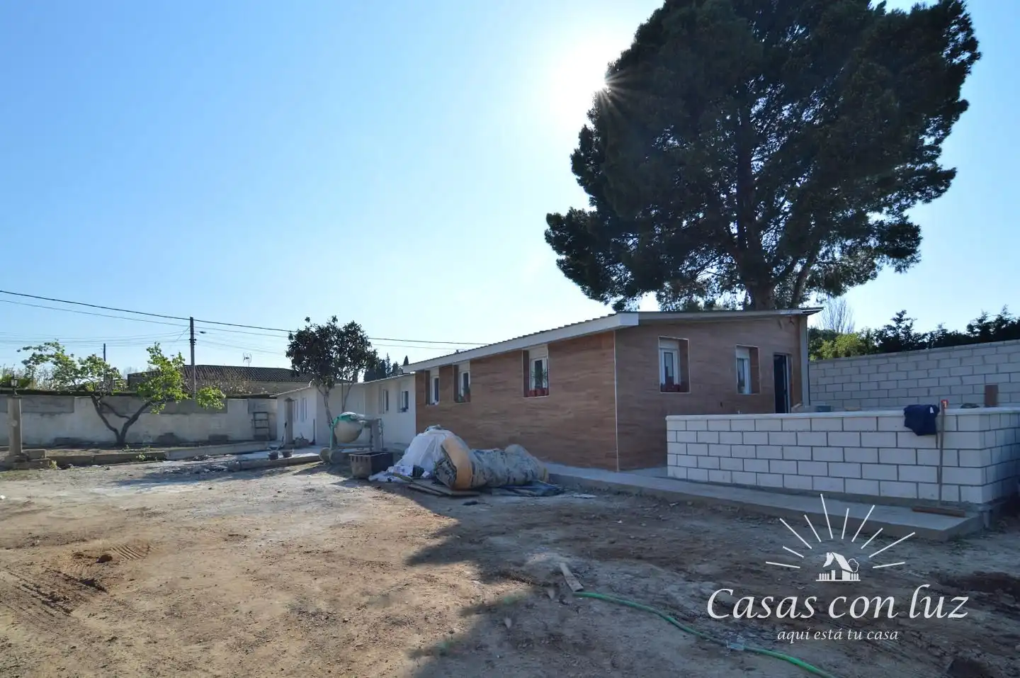 Vista exterior de Casa o chalet en venta en Zaragoza con Aire acondicionado y Jardín privado