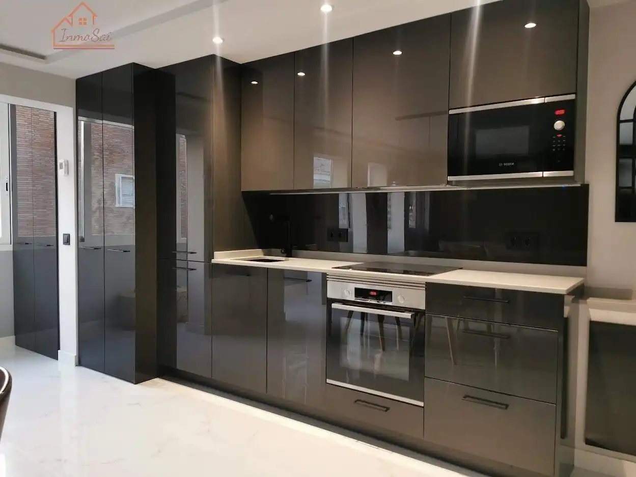 Küche von Wohnung zur Miete in Madrid mit Klimaanlage, Heizung und Möbliert