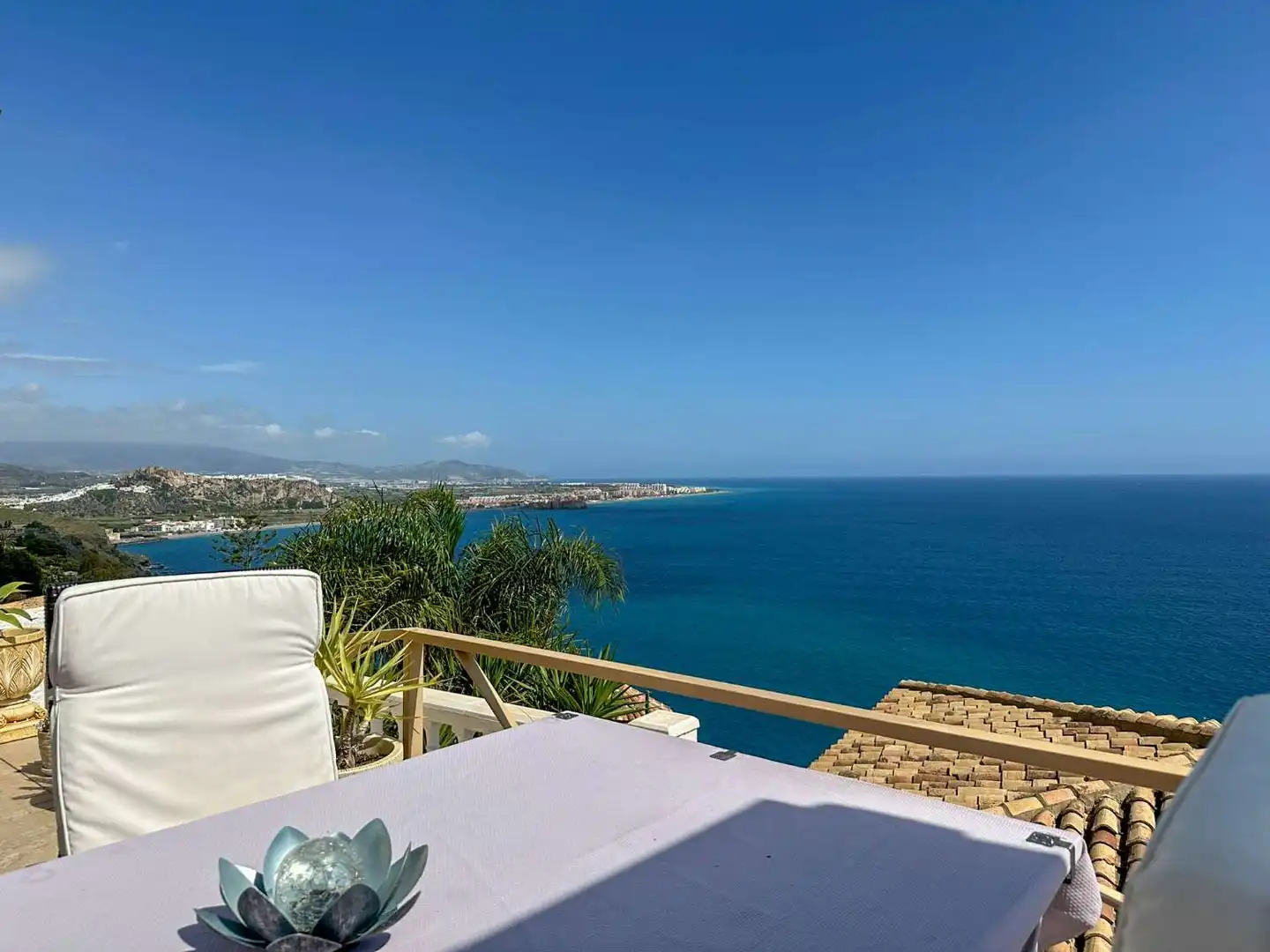 Terrace of Houses for sale in Salobreña  with Terrace, Swimming Pool and Internet