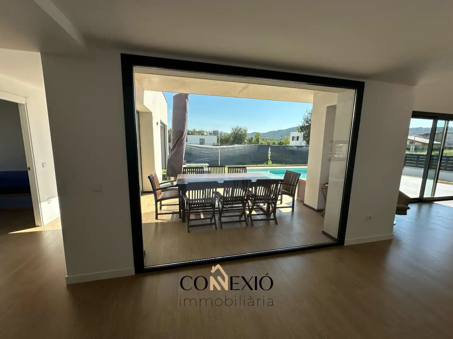 Vista exterior de Casa o chalet en venta en Medinyà con Aire acondicionado, Calefacción y Jardín privado