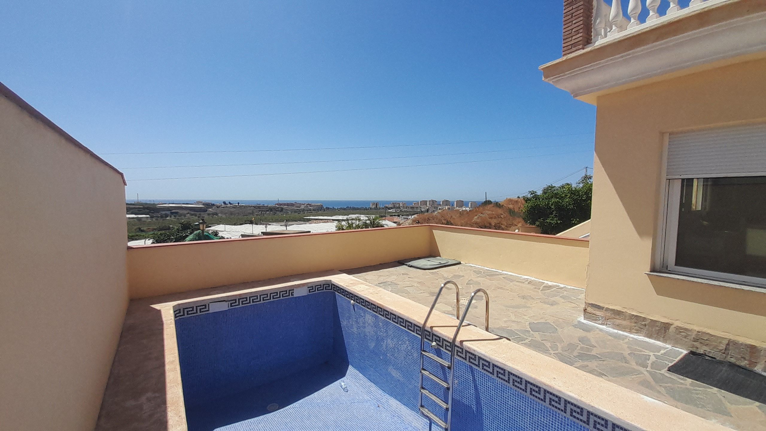 Swimming pool of Single-family semi-detached for sale in Torrox  with Heating, Private garden and Terrace