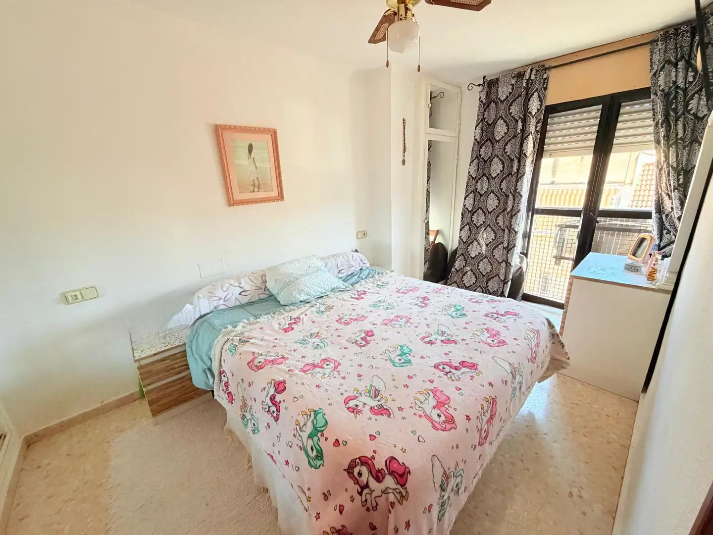 Schlafzimmer von Wohnung zum Verkauf in Málaga mit Klimaanlage