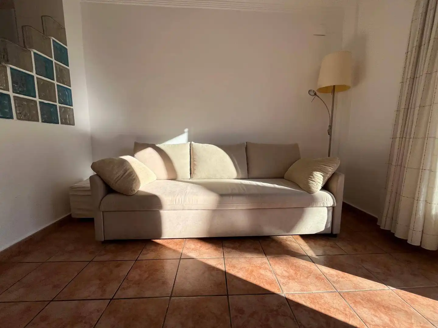 Living room of Attic for sale in Elche / Elx  with Terrace and Furnished