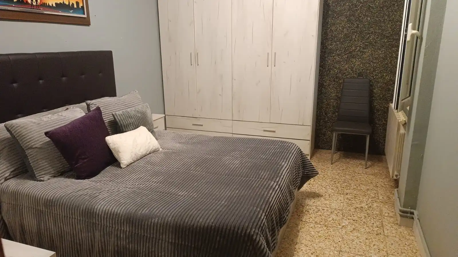 Bedroom of Flat for sale in Monzón  with Air Conditioner, Heating and Balcony