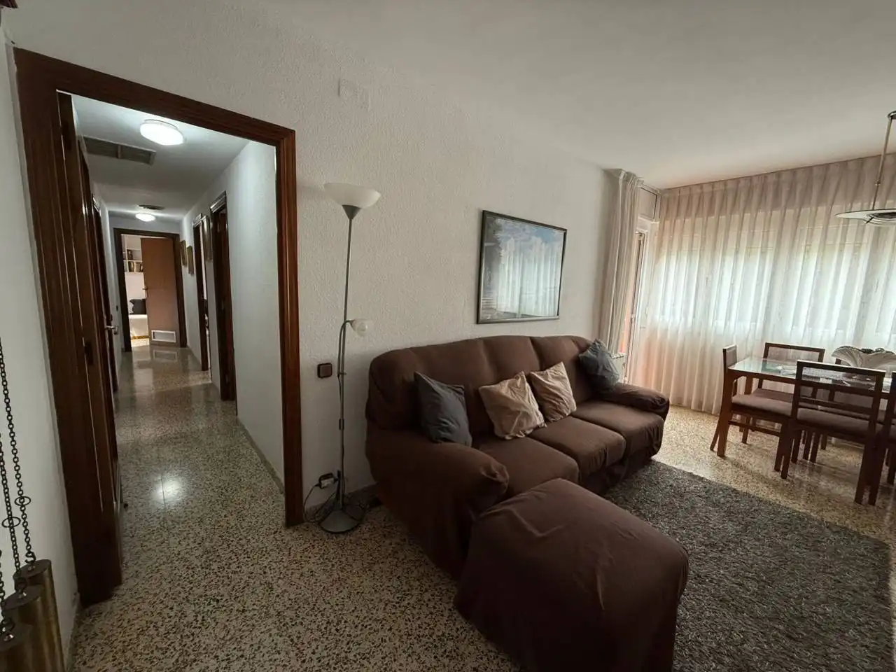Wohnzimmer von Wohnung zum Verkauf in Cornellà de Llobregat mit Balkon