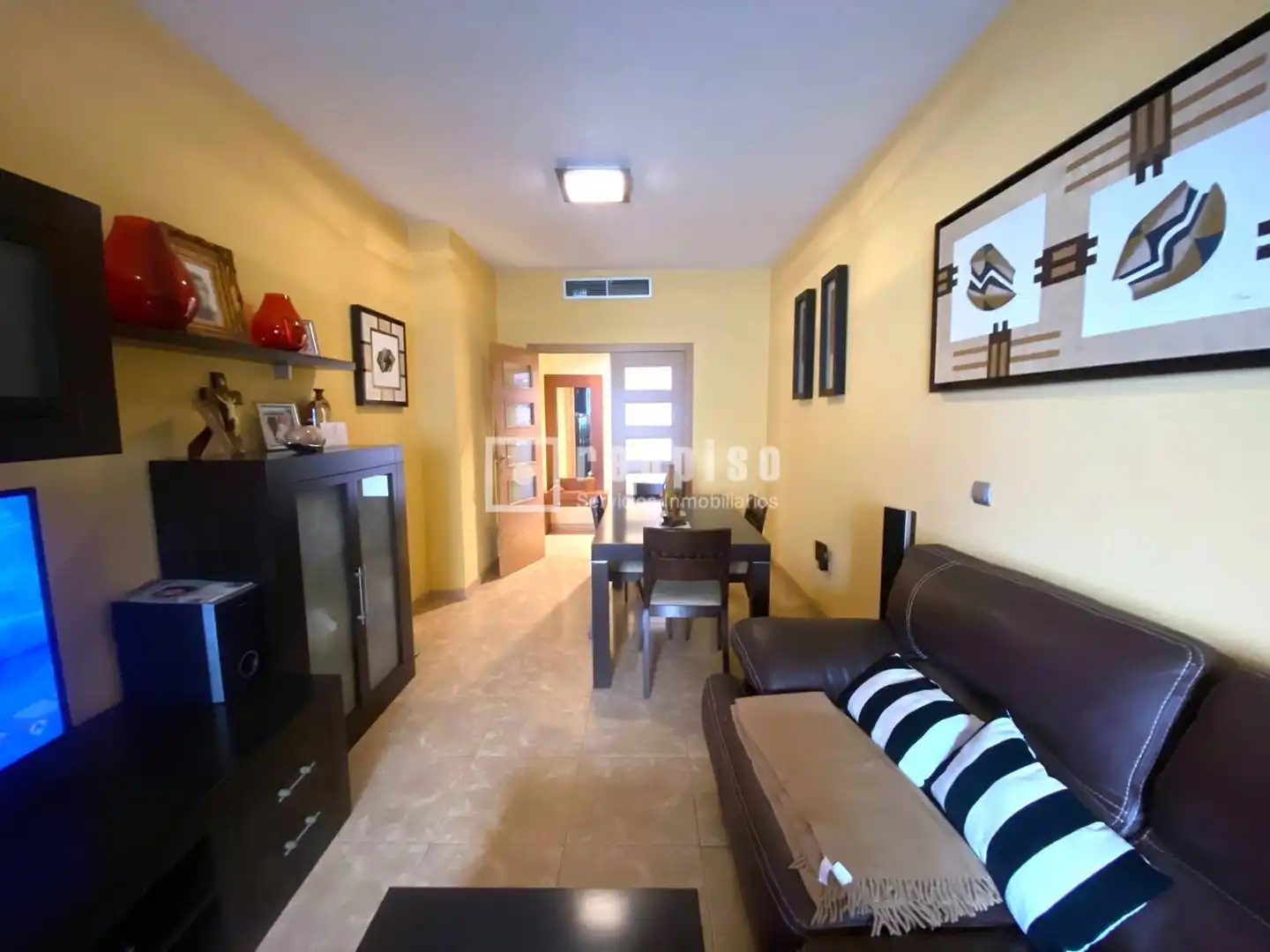 Sala de estar de Piso en venta en Murcia con Terraza