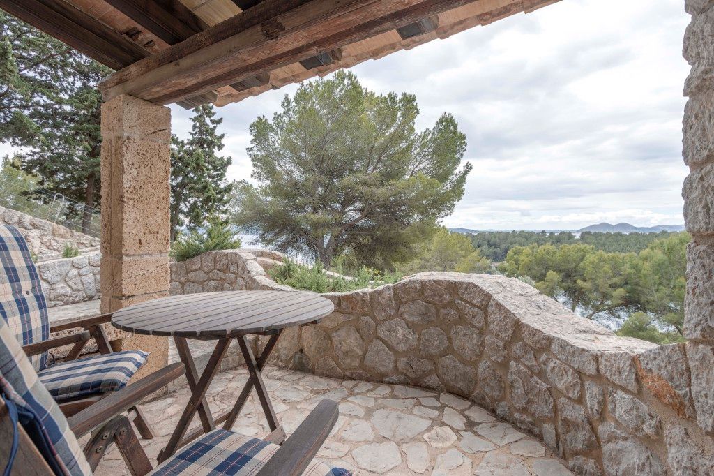 Terrassa de Casa o xalet en venda en Pollença amb Aire condicionat, Jardí privat i Terrassa