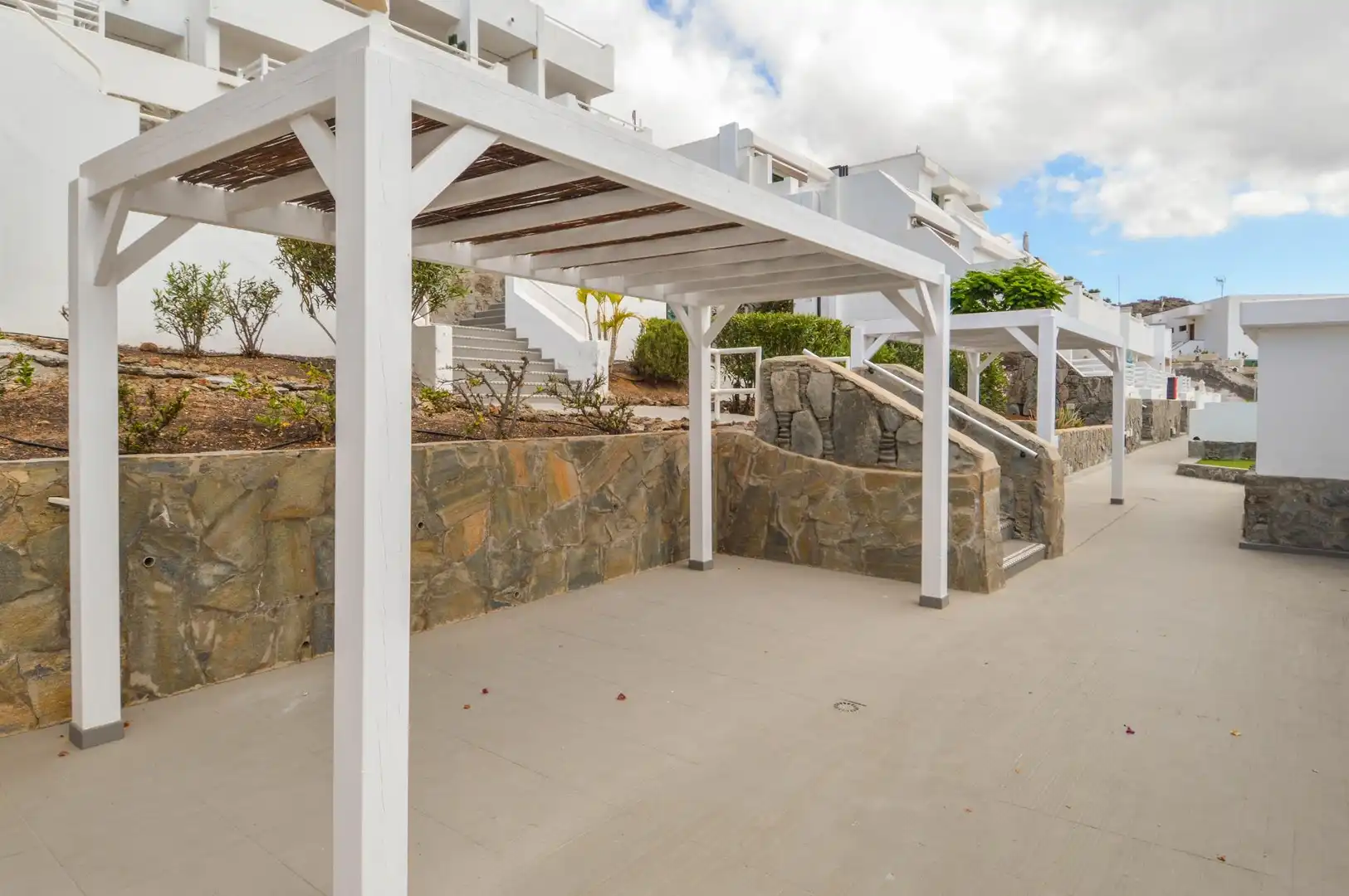 Terrassa de Apartament en venda en Mogán amb Terrassa, Moblat i Piscina comunitària