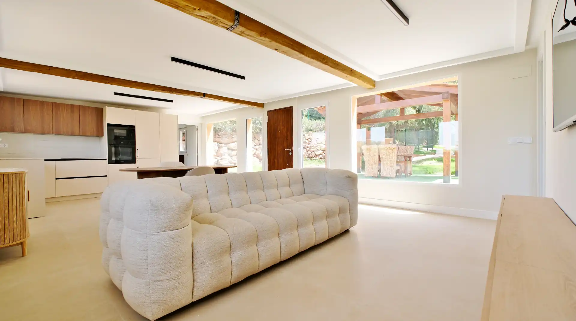 Sala de estar de Casa o chalet de alquiler en Sagunto / Sagunt con Aire acondicionado, Calefacción y Jardín privado