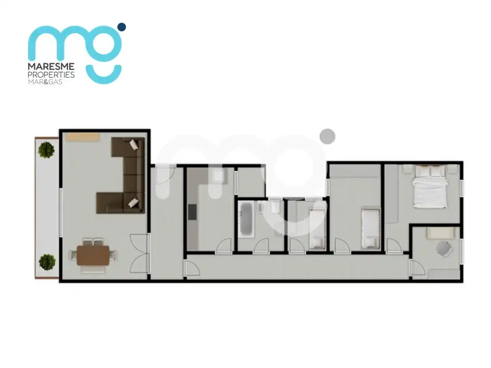 Appartement avec terrasse à vendre à Carrer d'Enric Granados, imagen 20