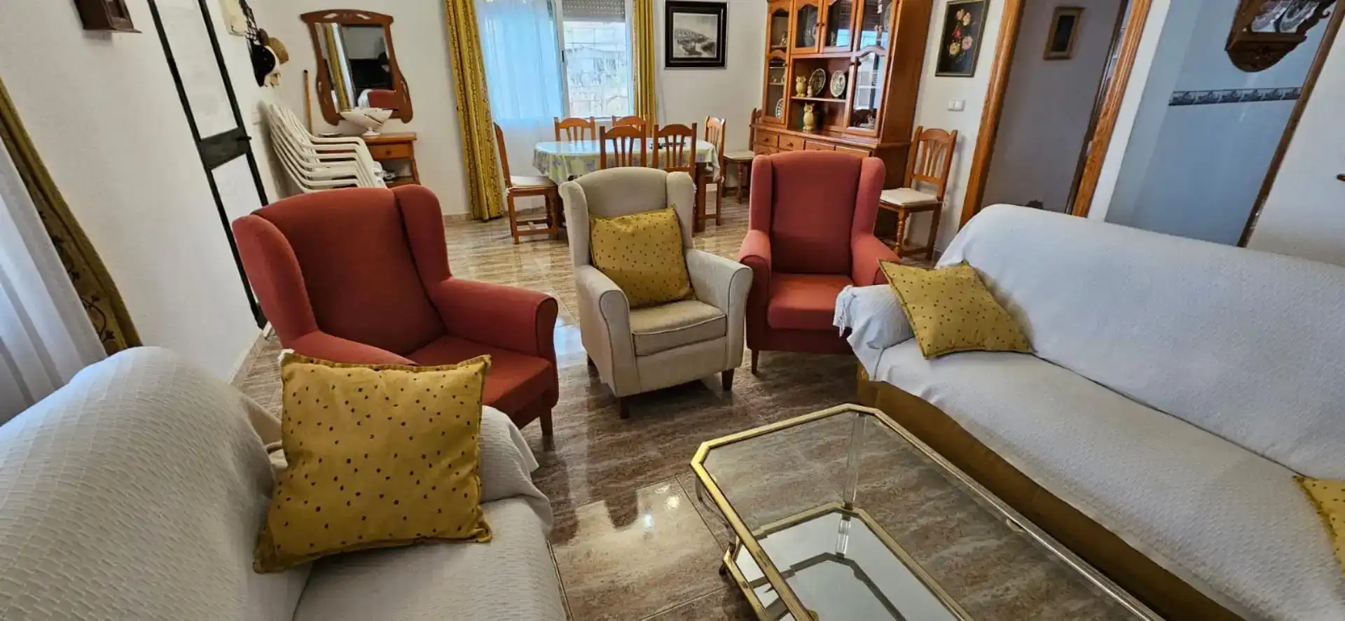 Sala de estar de Casa o chalet en venta en Fortuna con Aire acondicionado y Piscina