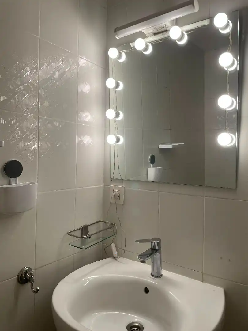 Bathroom of Study for rent in Murcia  with Air Conditioner and Furnished