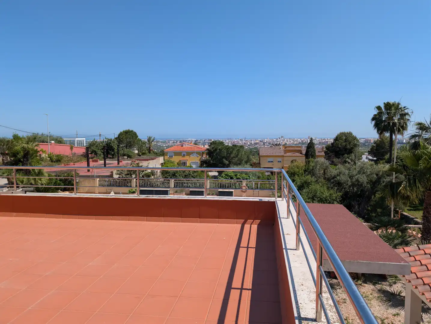 Terraza de Casa o chalet en venta en Castellón de la Plana / Castelló de la Plana con Calefacción, Jardín privado y Terraza