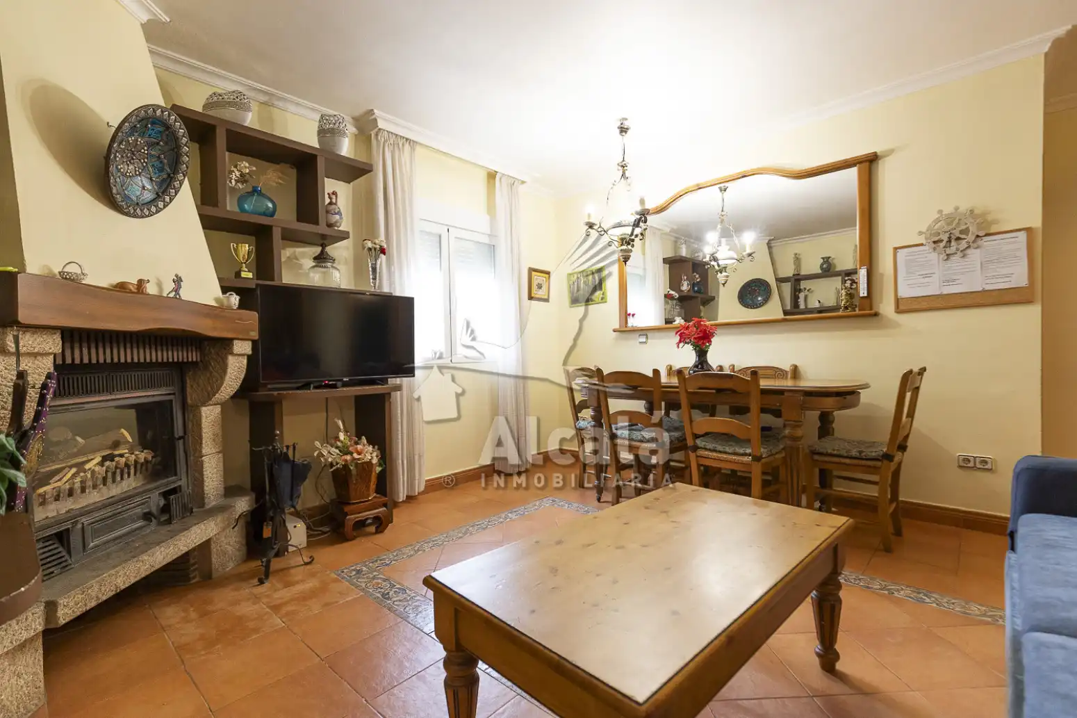 Wohnzimmer von Haus oder Chalet zum Verkauf in El Molar (Madrid) mit Schwimmbad