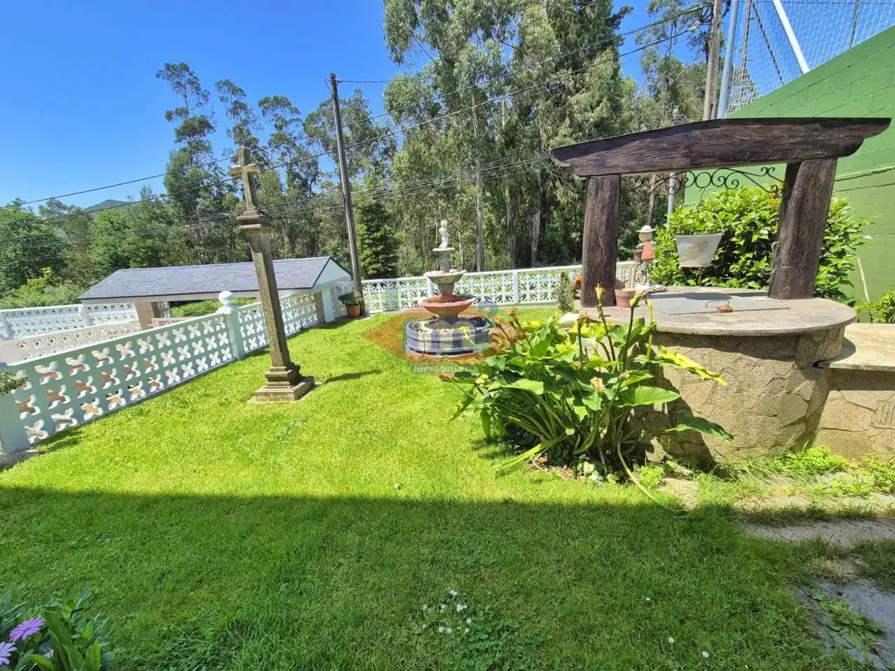 Jardín de Casa o chalet en venta en Vigo  con Calefacción y Jardín privado