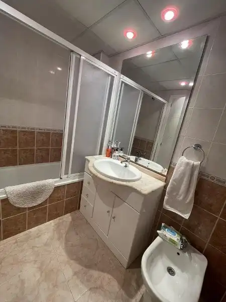 Bany de Apartament en venda en Cullera amb Aire condicionat, Terrassa i Traster