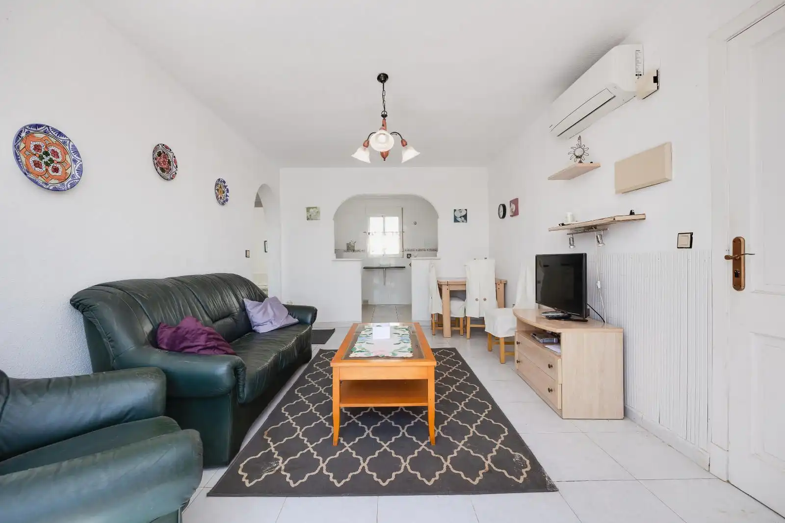 Sala d'estar de Àtic en venda en Torrevieja amb Aire condicionat, Terrassa i Piscina