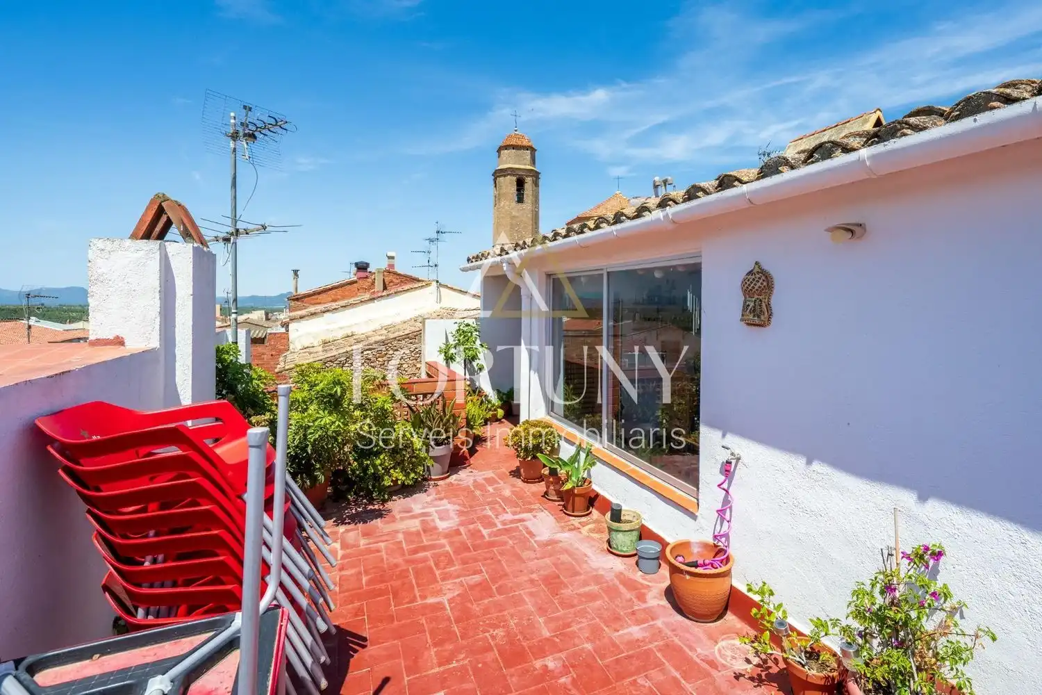 Terrassa de Casa o xalet en venda en Els Guiamets amb Balcó