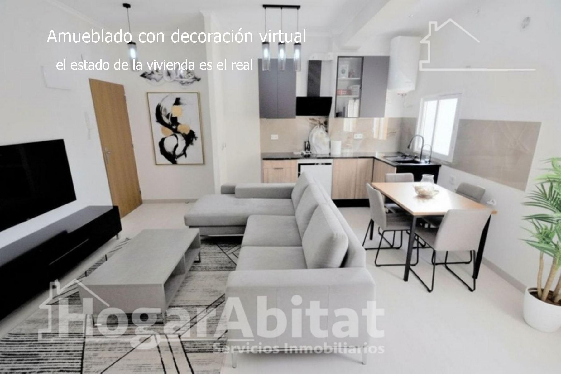 Sala de estar de Piso en venta en Mislata