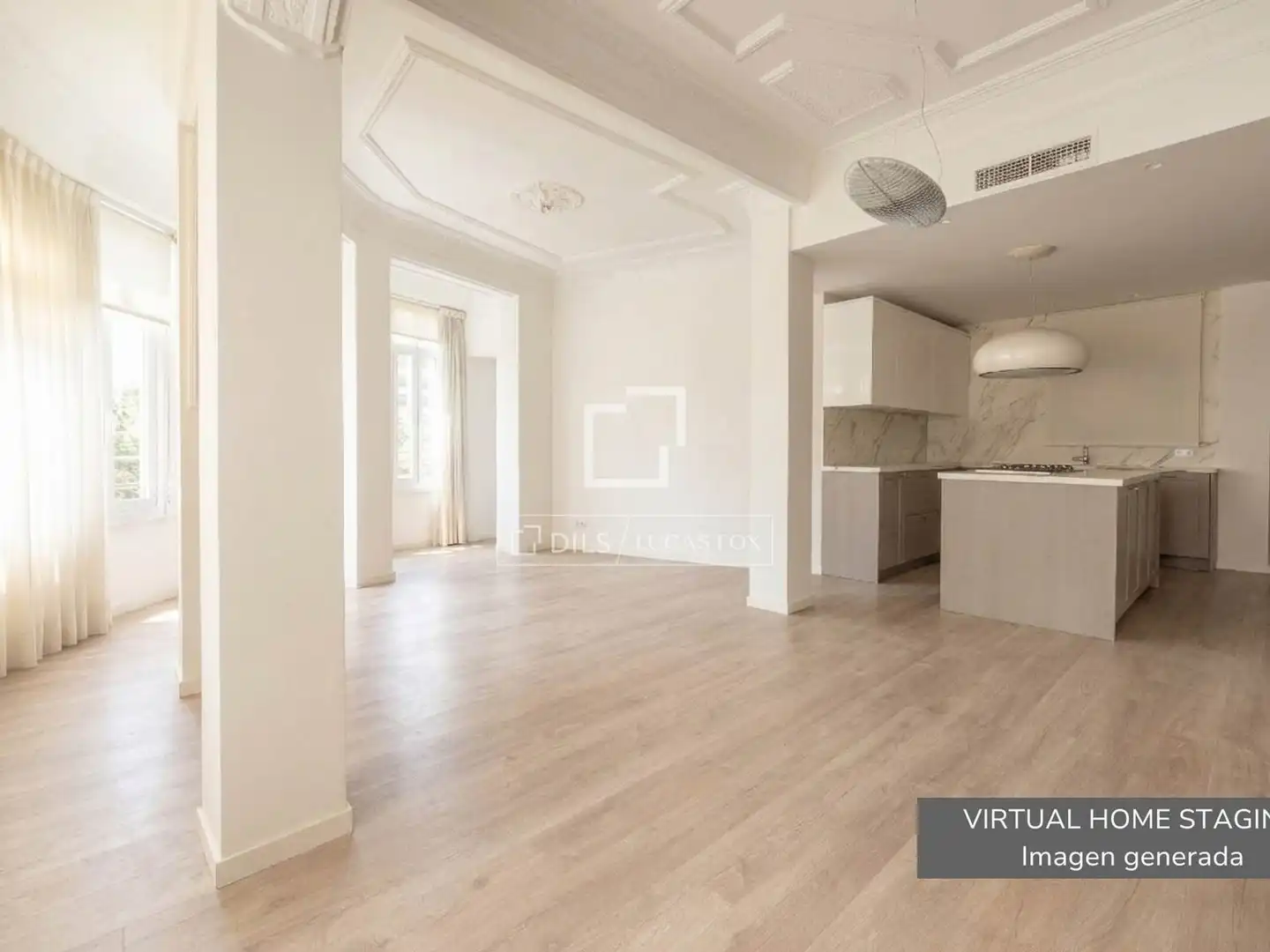 Sala de estar de Piso en venta en Valencia con Aire acondicionado y Calefacción