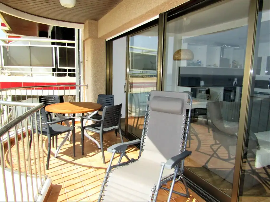 Terrassa de Apartament de lloguer en Calonge i Sant Antoni amb Moblat