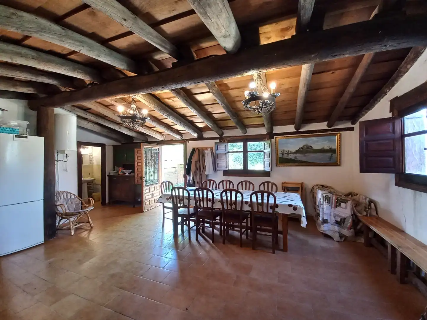 Comedor de Finca rústica en venta en Cayuela con Jardín privado