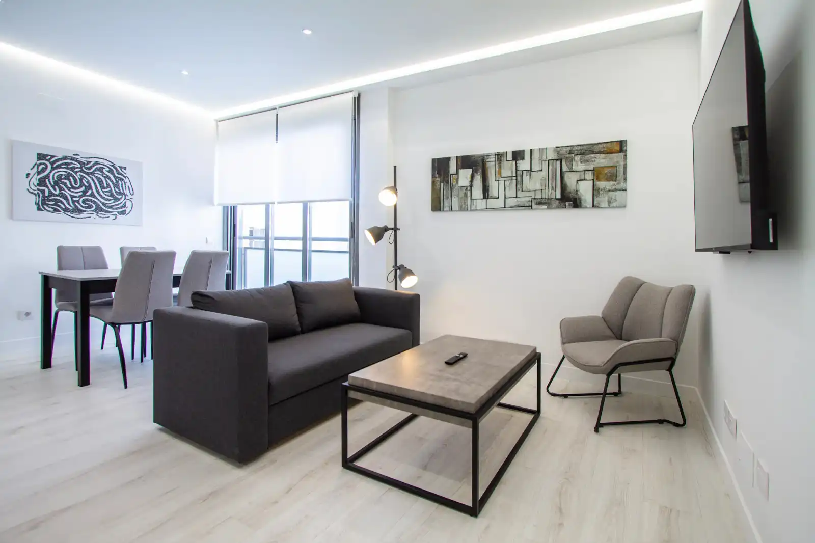 Sala de estar de Piso de alquiler en Centro