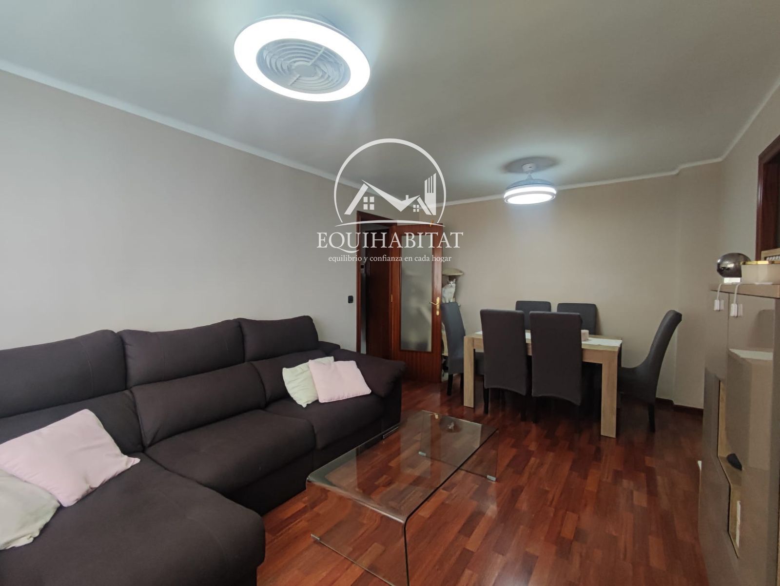 Living room of Flat for sale in  Lleida Capital  with Air Conditioner