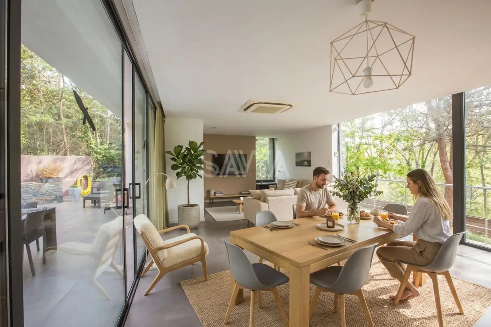 Casa con piscina en venta en Les Planes