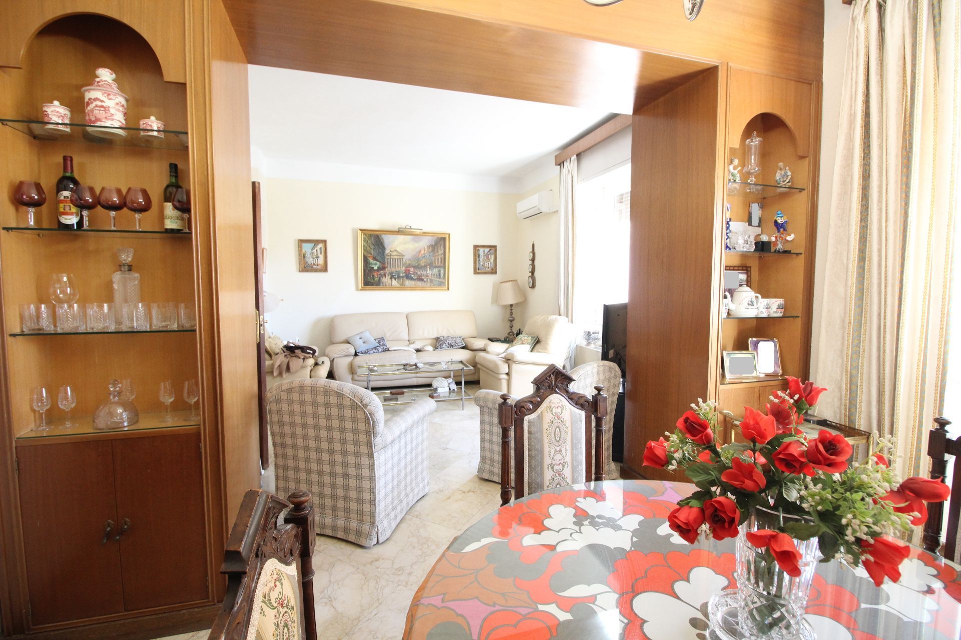 Sala d'estar de Pis en venda en Málaga Capital