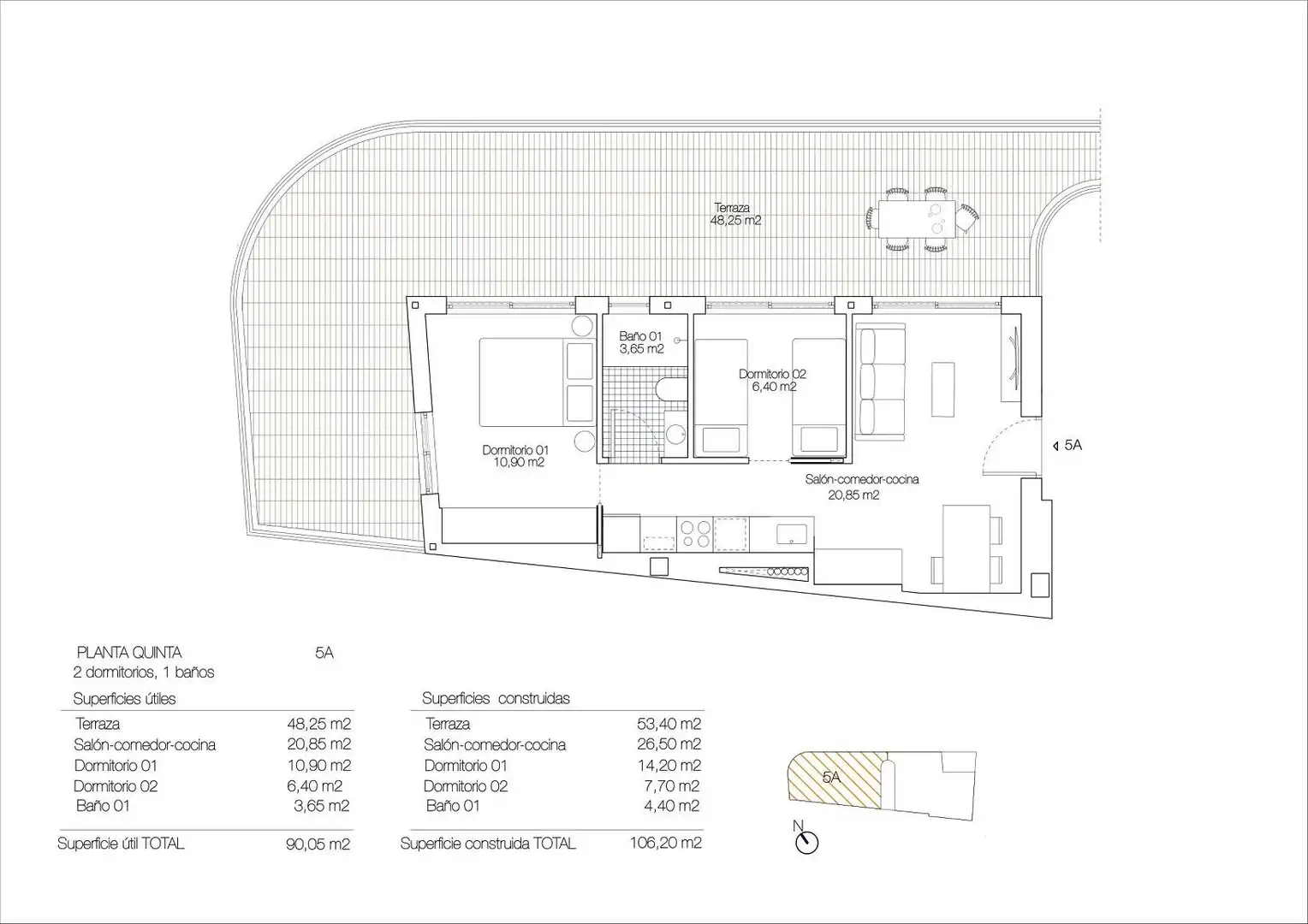 Penthouse mit Pool zum Verkauf in Playa de los Locos, imagen 3