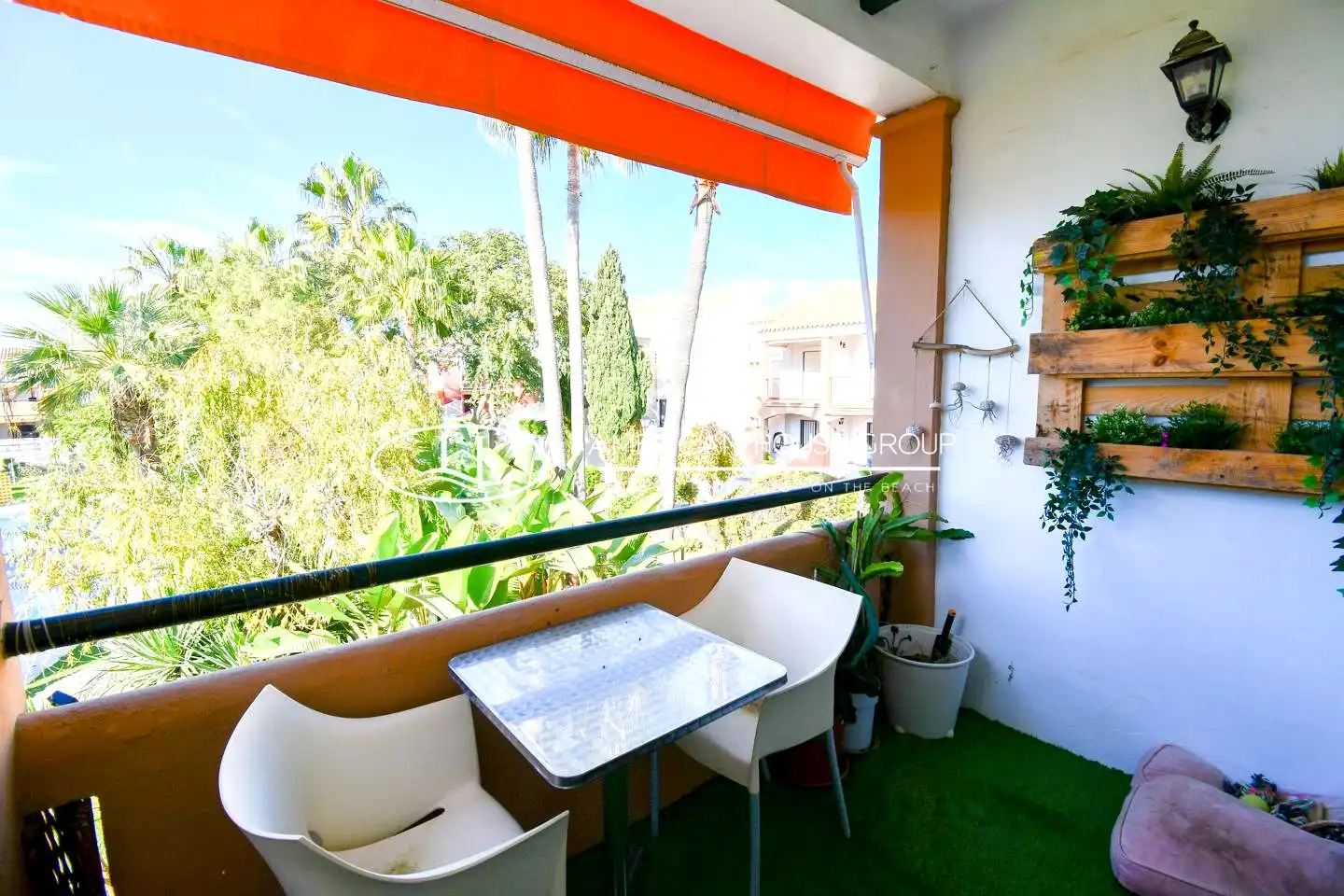 Terrace of Apartments for sale in Chiclana de la Frontera  with Air Conditioner, Heating and Private garden