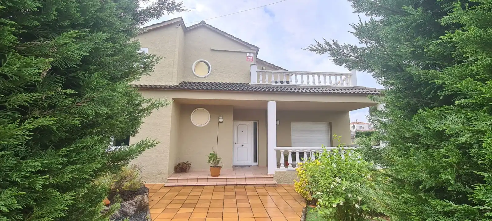 Exterior view of Houses for sale in Caldes de Malavella  with Air Conditioner, Heating and Private garden