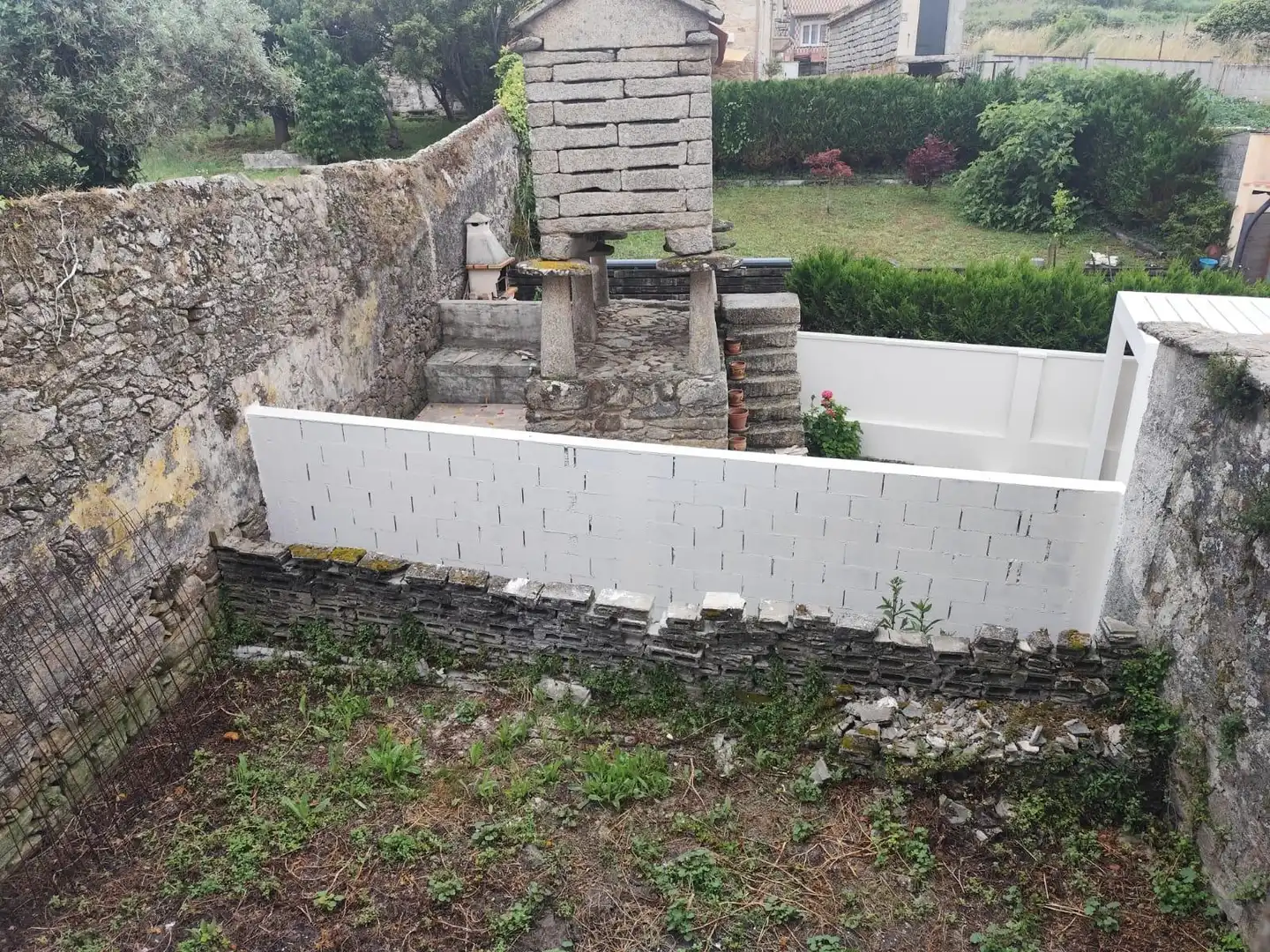 Jardín de Casa o chalet en venta en Laxe con Trastero
