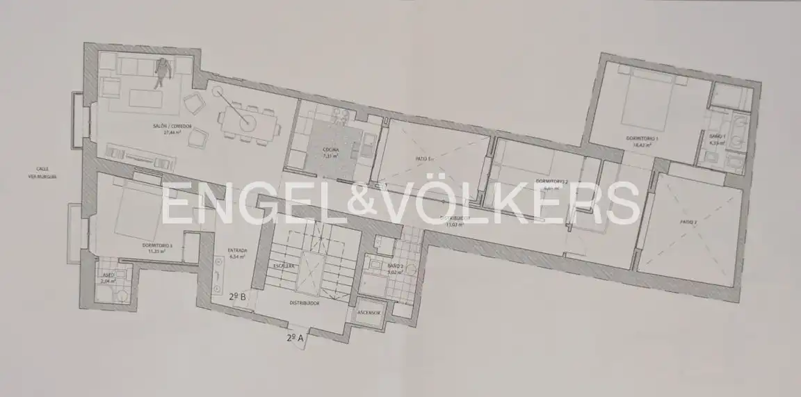 Wohnung zum Verkauf in Cádiz mit Heizung und Balkon