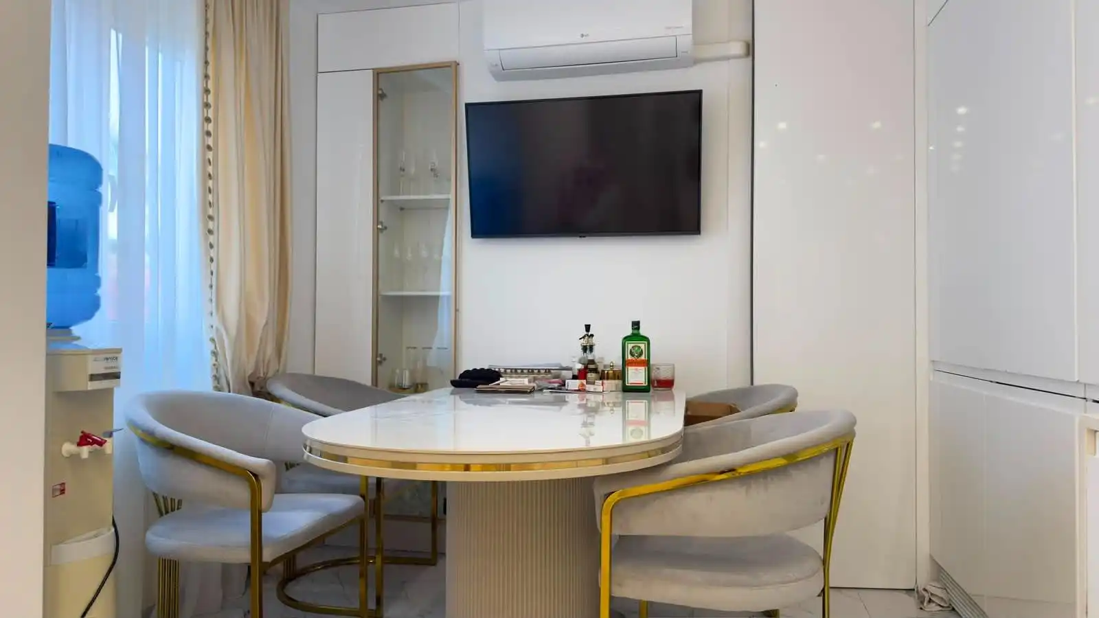 Dining room of Detached homes for sale in Sant Joan d'Alacant  with Air Conditioner, Terrace and Alarm