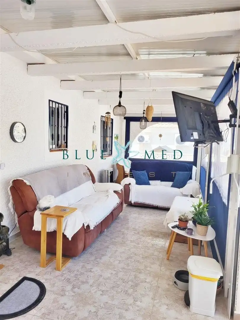 Living room of Houses for sale in Mazarrón  with Air Conditioner, Heating and Private garden