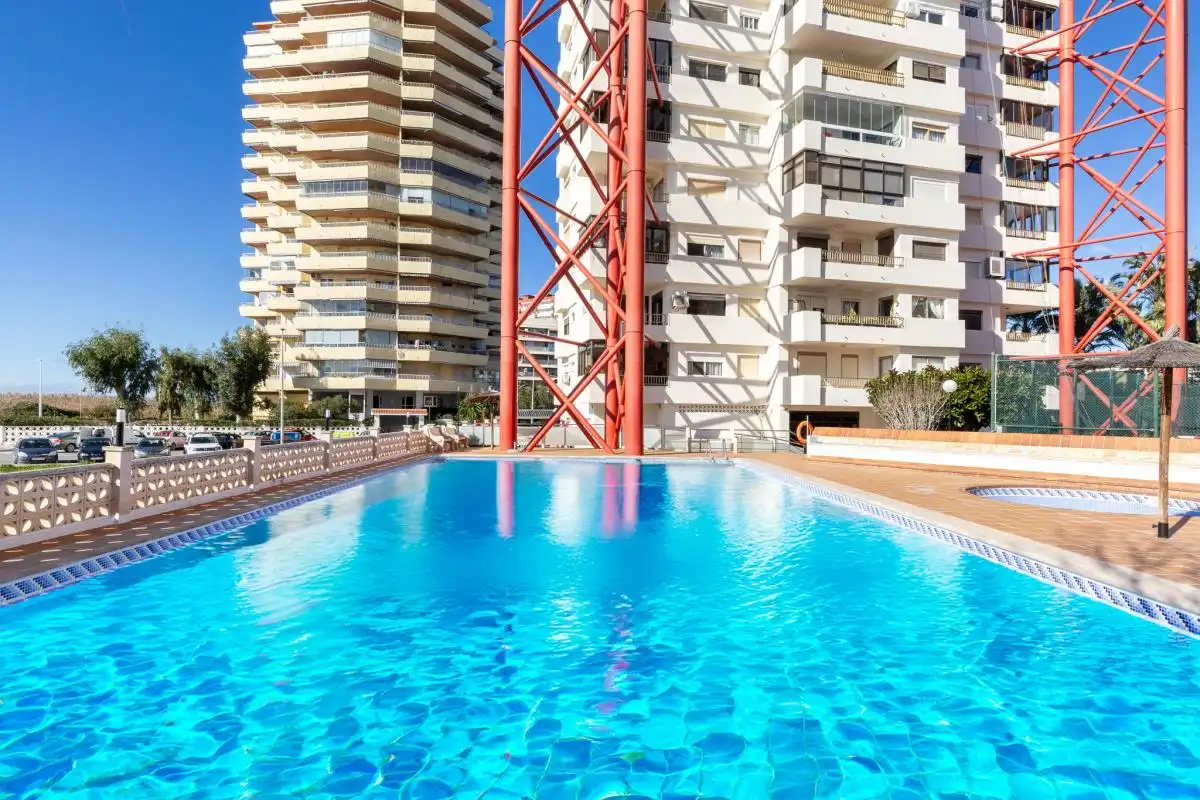 Piscina de Piso en venta en La Pobla de Farnals con Calefacción, Jardín privado y Terraza