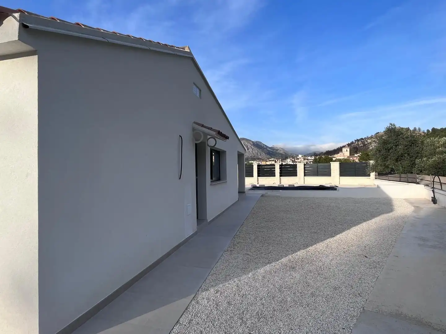 Vista exterior de Casa o xalet en venda en Penàguila
