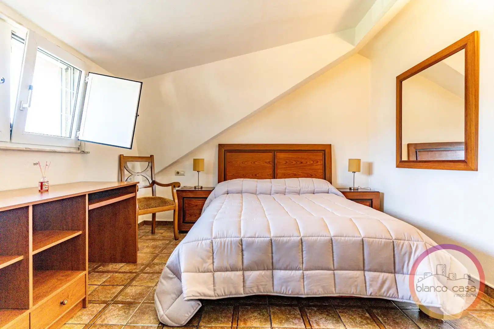 Bedroom of Houses for sale in Dumbría  with Heating, Private garden and Terrace
